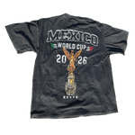 VLV3 "MEXICO WORLDCUP" ACID WASH BLACK SHIRT