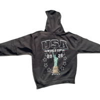 VLV3 "USA WORLDCUP" BLACK ZIP-UP