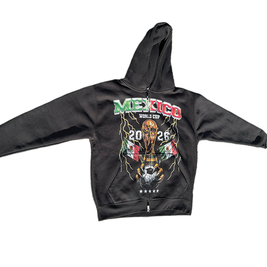 VLV3 "MEXICO WORLDCUP" BLACK ZIP-UP