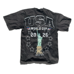 VLV3 "USA WORLDCUP" BLACK SHIRT